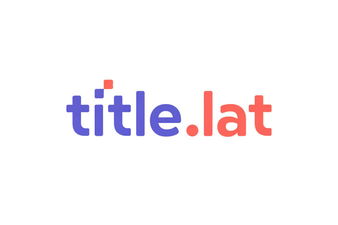 Title.lat - Creative brandable domain for sale