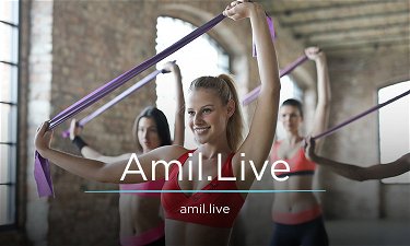 Amil.Live - Creative brandable domain for sale