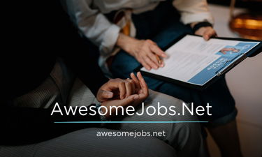 AwesomeJobs.Net - Creative brandable domain for sale