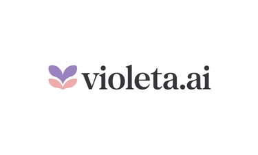 Violeta.AI - Creative brandable domain for sale