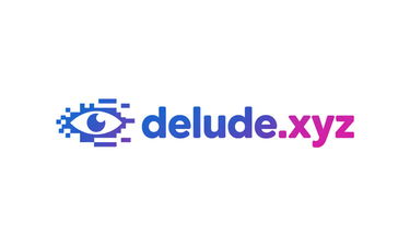 Delude.xyz - Creative brandable domain for sale