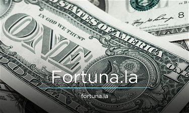 Fortuna.la - Creative brandable domain for sale