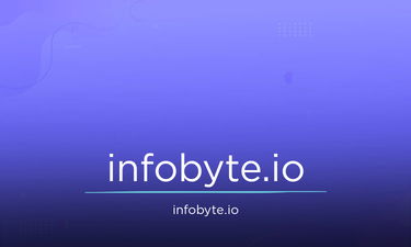 infobyte.io - Creative brandable domain for sale
