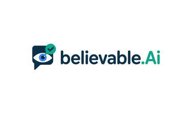 believable.ai - Creative brandable domain for sale