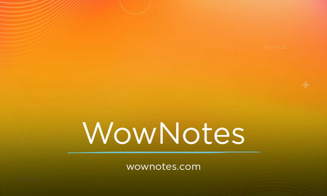 WowNotes.com