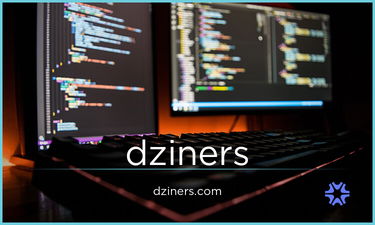 Dziners.com - Creative brandable domain for sale
