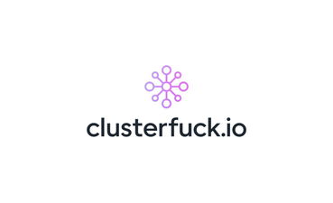 Clusterfuck.io - Creative brandable domain for sale