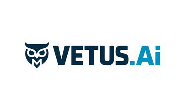Vetus.AI - Creative brandable domain for sale