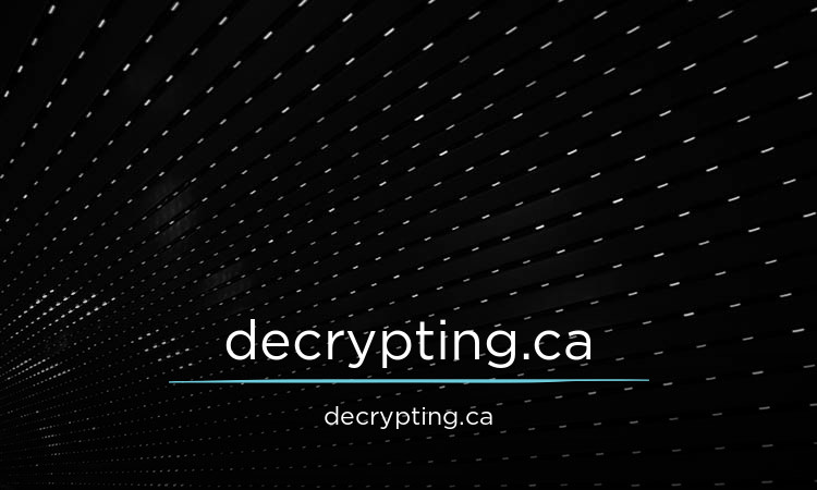 Decrypting logo