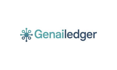 GenAILedger.com - Creative brandable domain for sale