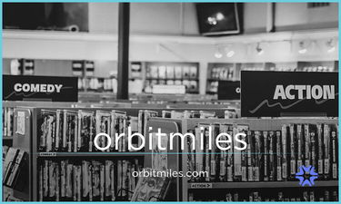 OrbitMiles.com - Creative brandable domain for sale