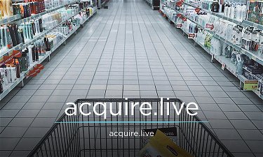Acquire.live - Creative brandable domain for sale