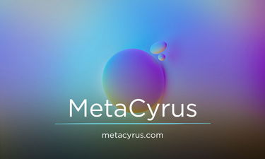 MetaCyrus.com - Creative brandable domain for sale