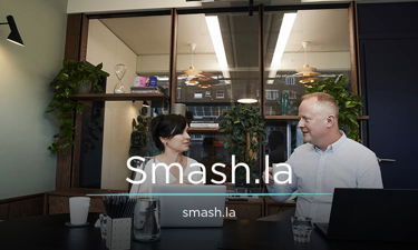 Smash.la - Creative brandable domain for sale
