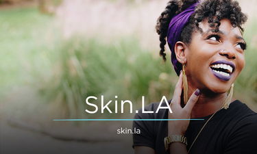 Skin.LA - Creative brandable domain for sale