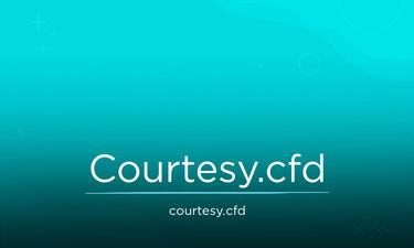 Courtesy.cfd - Creative brandable domain for sale