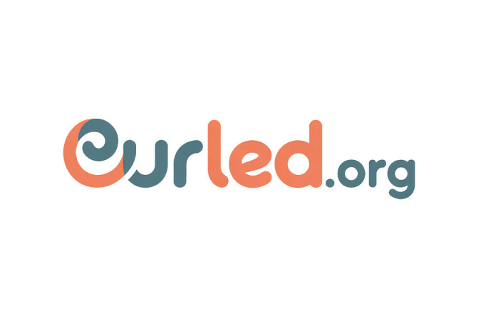 Curled logo