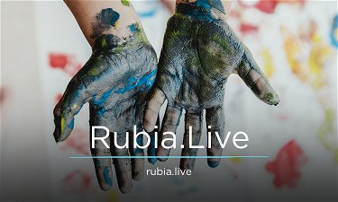 Rubia.Live - Creative brandable domain for sale