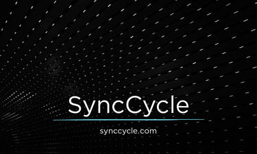 SyncCycle.com - Creative brandable domain for sale