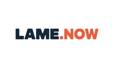 Lame.now - Creative brandable domain for sale