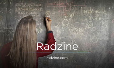 RadZine.com - Creative brandable domain for sale
