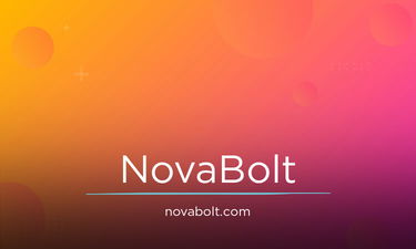 NovaBolt.com - Creative brandable domain for sale