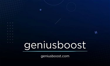 GeniusBoost.com - Creative brandable domain for sale