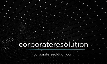 CorporateResolution.com - Creative brandable domain for sale