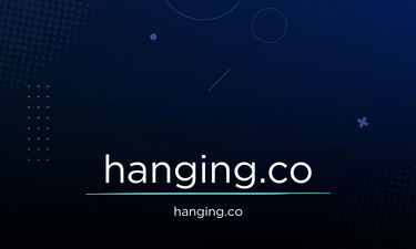 Hanging.co - Creative brandable domain for sale