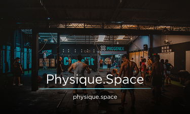 Physique.space - Creative brandable domain for sale