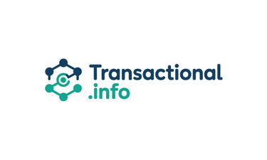 Transactional.info - Creative brandable domain for sale