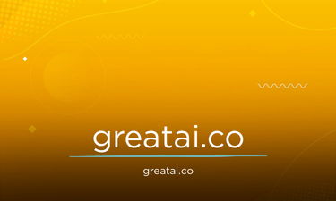 greatai.co - Creative brandable domain for sale