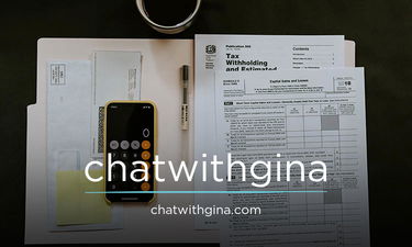 chatwithgina.com - Creative brandable domain for sale