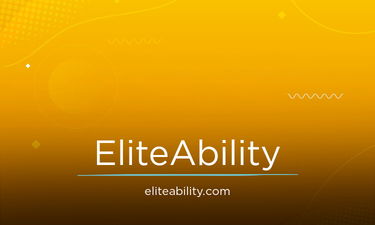 EliteAbility.com - Creative brandable domain for sale