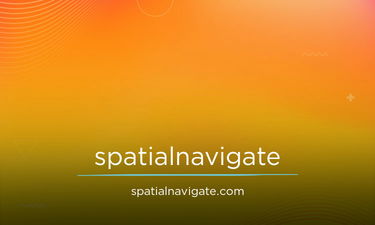 SpatialNavigate.com - Creative brandable domain for sale