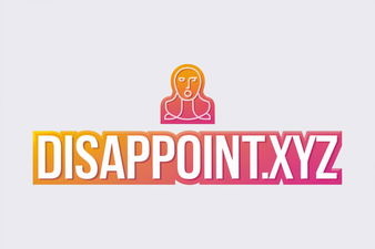 Disappoint.xyz - Creative brandable domain for sale