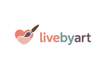 LiveByArt.com - Creative brandable domain for sale