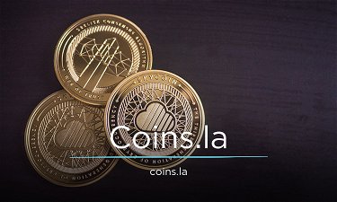 Coins.la - Creative brandable domain for sale