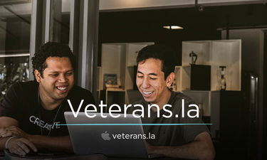Veterans.la - Creative brandable domain for sale