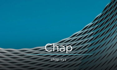 Chap.xyz - Creative brandable domain for sale