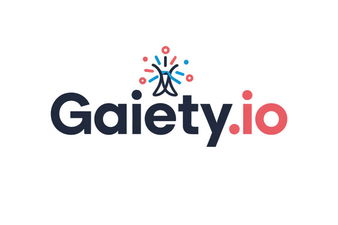 Gaiety.io - Creative brandable domain for sale