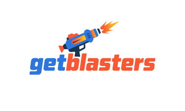GetBlasters.com - Creative brandable domain for sale