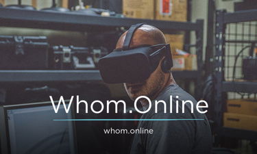 Whom.Online - Creative brandable domain for sale