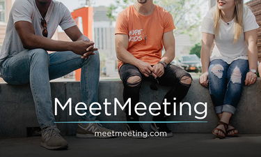 MeetMeeting.com - Creative brandable domain for sale