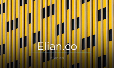 Elian.co - Creative brandable domain for sale
