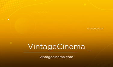 VintageCinema.com - Creative brandable domain for sale