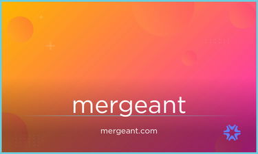 Mergeant.com - Creative brandable domain for sale