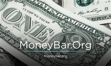 MoneyBar.Org - Creative brandable domain for sale