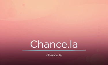 Chance.la - Creative brandable domain for sale