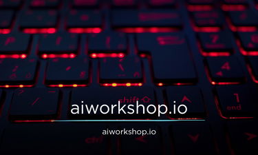 AIWorkshop.io - Creative brandable domain for sale